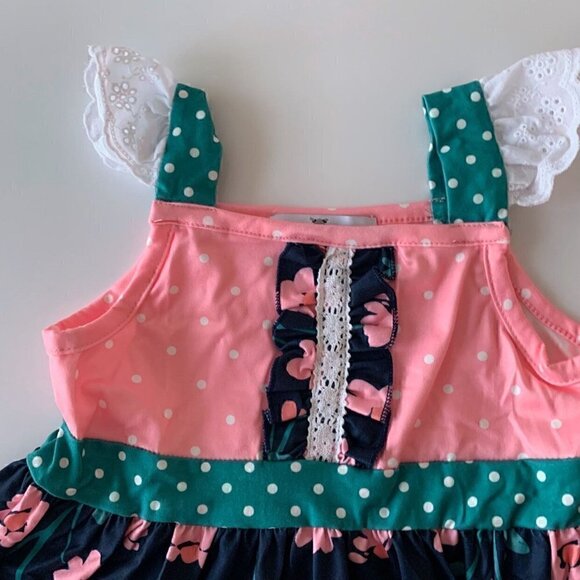 NEW Adorable Sweetness Girl Tunic And Capri Set 6 Years - Picture 3 of 10